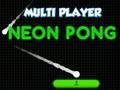 Gêm Neon Pong Multiplayer  ar-lein