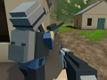 Gêm Brwydr Pentref Pixel 3D  ar-lein