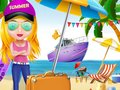 Gêm Traeth Gwyliau Haf Merch  ar-lein