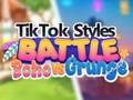 Gêm Arddulliau TikTok Brwydr Boho vs Grunge  ar-lein