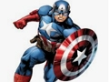 Gêm Llyfr Lliwio ar gyfer Capten America  ar-lein