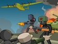 Gêm Stickman WW2 ar-lein