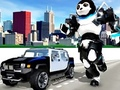 Gêm Robotiaid Panda yr Heddlu  ar-lein