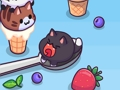 Gêm Popsicle Cat Hufen Iâ Perffaith  ar-lein