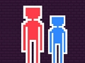 Gêm Stickman Coch a Blue Stickman  ar-lein