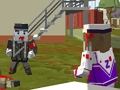 Gêm PGA 6 Rhyfela Gun Picsel Ymosodiad Zombie  ar-lein