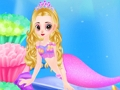 Gêm Gemau Mermaid Princess Colur  ar-lein