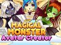 Gêm Crëwr Avatar Monster Hudol  ar-lein