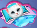 Gêm Gweithgareddau Amser Gwely Kitty  ar-lein