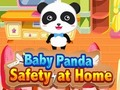 Gêm Diogelwch Cartref Panda Babanod  ar-lein