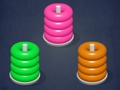 Gêm Stack Cylchyn Lliw  ar-lein