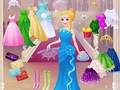 Gêm Cinderella Gwisgo Up Gemau Merched  ar-lein