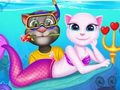 Gêm Stori Angela Valentine Dŵr Dwfn  ar-lein