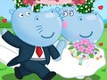 Gêm Parti Priodas Hippo  ar-lein