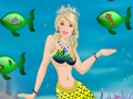 Gêm Ffrog môr -forwyn barbie ar-lein