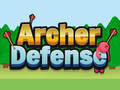 Gêm Archer Defense Uwch  ar-lein