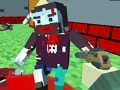 Gêm Zombie Rhyfela Gwn Blocky  ar-lein