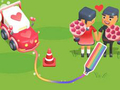 Gêm Darlun Llinell: Car Road  ar-lein
