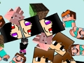 Gêm Minecraft cyffwrdd  ar-lein