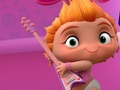 Gêm Mini Beat Power Rockers: Prawf Cof Cerddorol  ar-lein