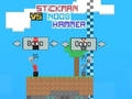 Gêm Stickman vs Noob Hammer ar-lein