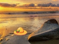 Gêm Dianc O'r Traeth Machlud  ar-lein