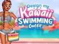 Gêm Dylunio Fy Gwisg Nofio Kawaii  ar-lein