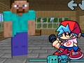 Gêm Nos Wener Funkin' VS Steve o Minecraft  ar-lein