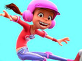 Gêm Mini Beat Power Rockers: Sglefrio Pŵer gyda Dolores  ar-lein