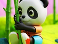 Gêm Llyfr Lliwio: Dau Pandas  ar-lein