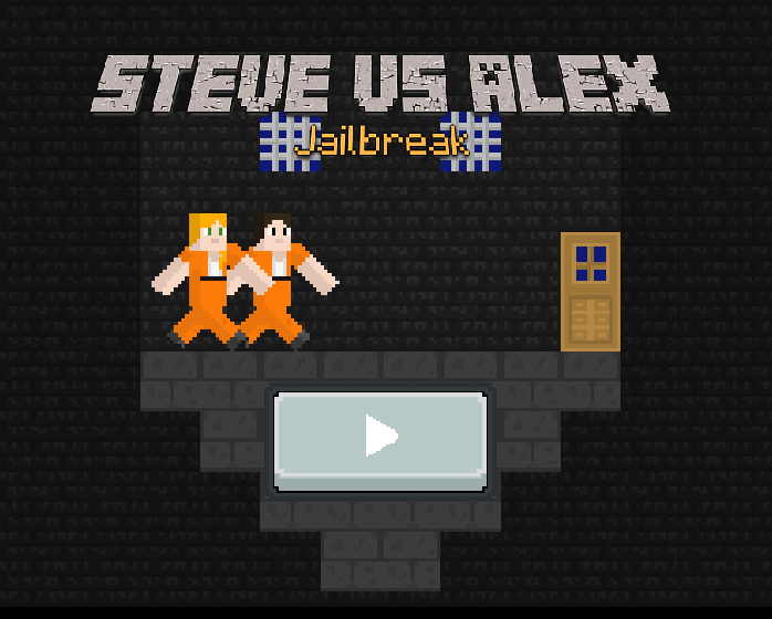 Gêm Steve yn erbyn Alex Jailbreak  ar-lein