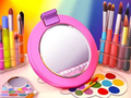 Gêm Cosmetics Llyfr Lliwio  ar-lein
