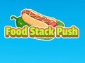 Gêm Gwthiad Stack Bwyd  ar-lein