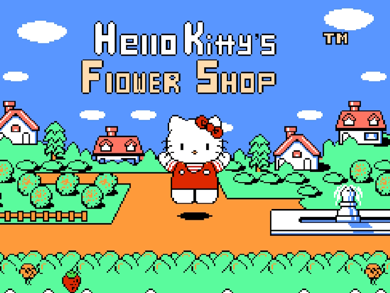 Gêm Helo Kitty dim Hanabatake ar-lein