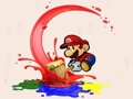 Gêm Llyfr Lliwio Mario Rush  ar-lein