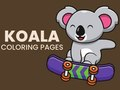 Gêm Tudalennau Lliwio Koala  ar-lein