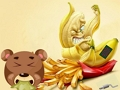 Gêm Dianc Tir Wallpaper Banana  ar-lein