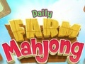 Gêm Mahjong fferm bob dydd ar-lein