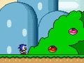 Gêm Sonic yn Super Mario World  ar-lein