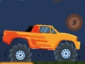 Gêm Monster Truck Hill Gyrru 2D  ar-lein