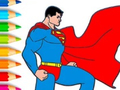 Gêm Llyfr Lliwio: Superman  ar-lein
