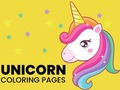 Gêm Tudalennau Lliwio Unicorn  ar-lein