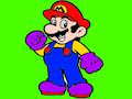 Gêm Llyfr Lliwio Mario i Blant  ar-lein