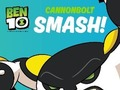 Gêm Ben 10 CannonBolt Smash ar-lein