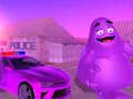Gêm Grimace yn erbyn SuperCar yr Heddlu  ar-lein
