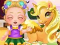 Gêm Babi Cathy Ep35: Gofal Unicorn  ar-lein