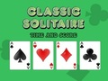 Gêm Solitaire Clasurol: Amser a Sgôr  ar-lein