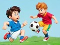 Gêm Llyfr Lliwio: Kick Ball  ar-lein
