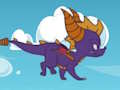 Gêm Flappy spyro grimace ar-lein