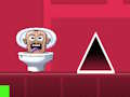 Gêm Geometreg Dash Skibidi Toiled  ar-lein
